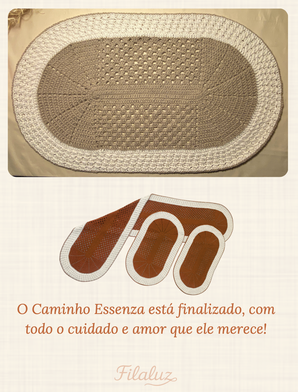 Página do manual: o Caminho Essenza finalizado